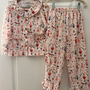 SweetHoney Festive Nutcracker Pajama Set